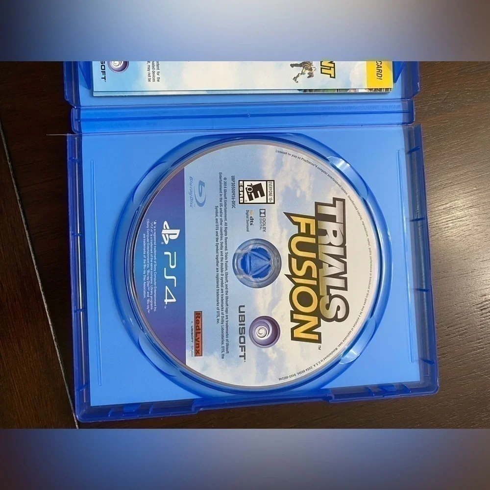 PS4 Trials Fusion Video Game (Sony PlayStation 4, 2014) Rated E10+